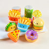 12-Piece Mini Foodie Squishy Sensory Toy Set
