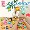 12-Piece Mini Foodie Squishy Sensory Toy Set
