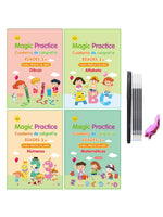 Reusable Magic Handwriting Tracing Workbook