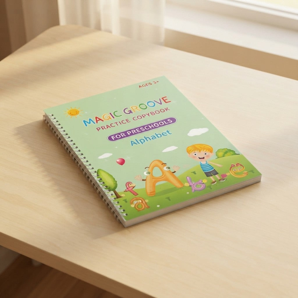 Reusable Magic Handwriting Tracing Workbook