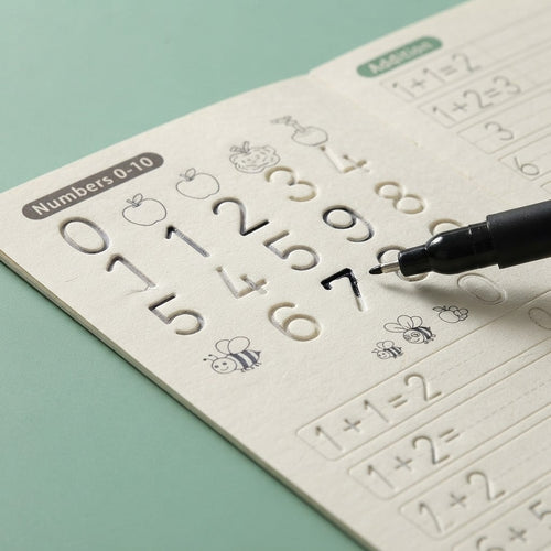 Reusable Magic Handwriting Tracing Workbook